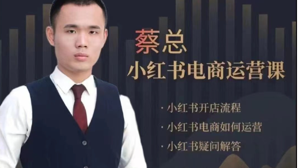 潮汕蔡总 小红书电商运营课电商如何运营