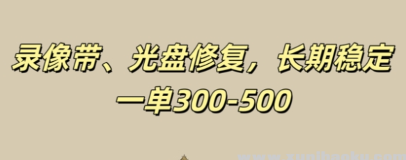 光盘录像带修复 长期稳定 不费号 一单300-500