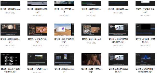 Final Cut Pro X 视频剪辑系统课