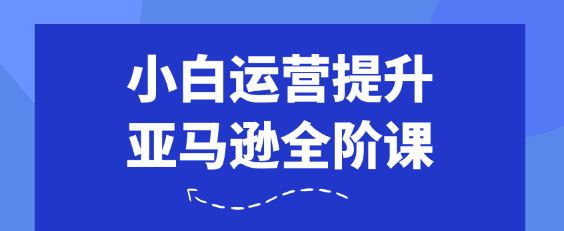 小白运营提升亚马逊全阶课